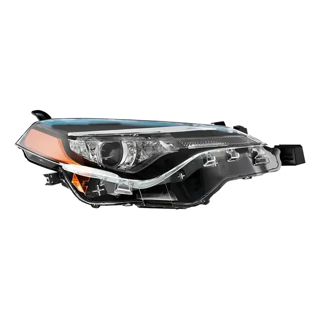 Optico Derecho Toyota Corolla 2017/2019 Con Led Derecho/pasajero
