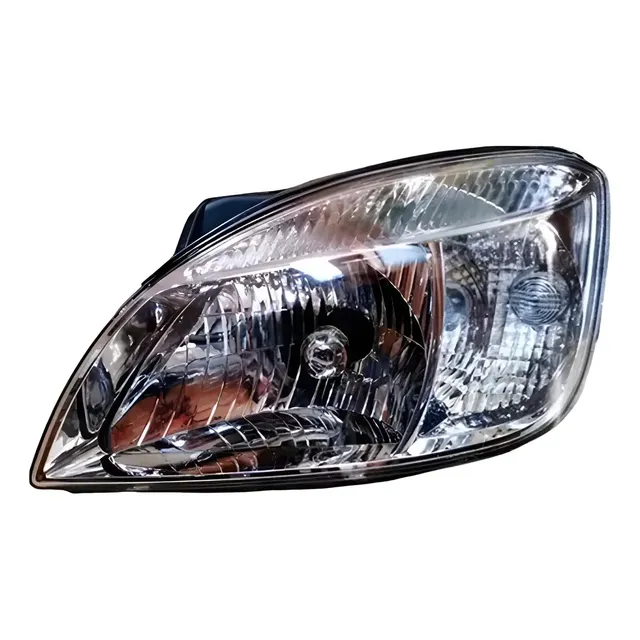 Optico Izquierdo Kia Rio 2006/2008 Sedan/hatchback Cromado Izquierdo/conductor
