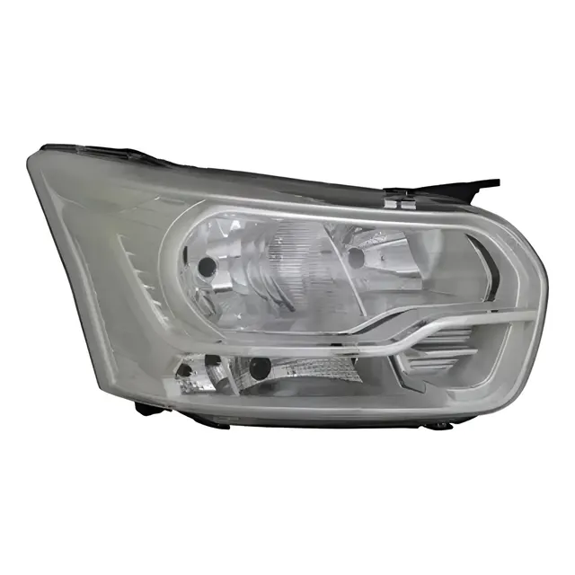 Optico Izquierdo Cromado Ford Transit 2015 En Adelante S/led Izquierdo/conductor