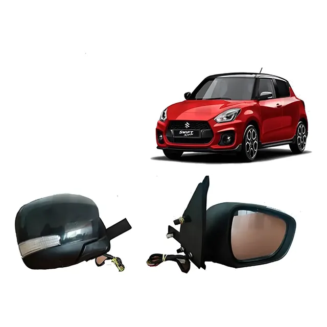 Espejo Izquierdo Eléctrico para Suzuki Swift 2018/2025 Abatible Eléctrico con Señalizador