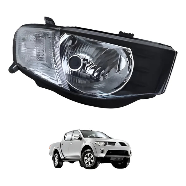 Optico Derecho Mitsubishi L200 2006/2015 Blanco Derecho/pasajero