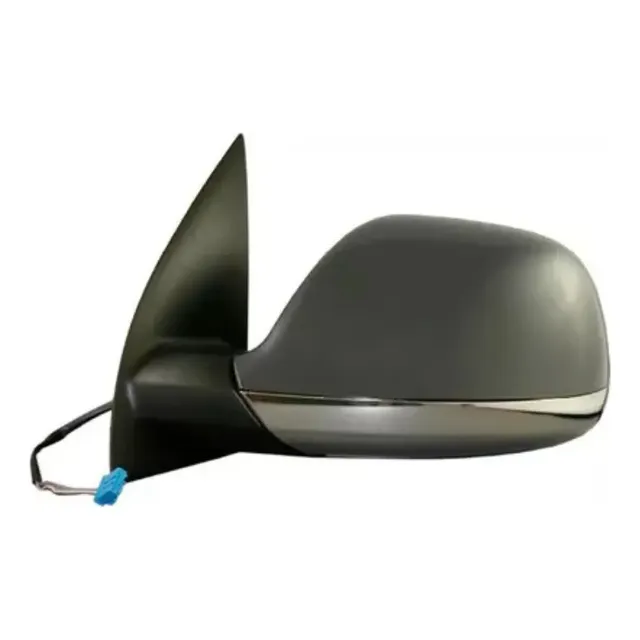 Espejo Izquierdo para Volkswagen Amarok 2010/2024 Eléctrico para Pintar Vidrio Azul
