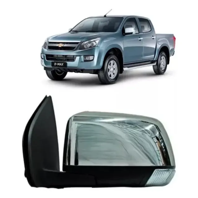 Espejo Derecho para Chevrolet D-Max 2015/2020 Eléctrico