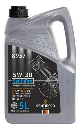 Bidón de Aceite 5 Litros 5W-30 – Senfineco para DPF – Normas API SP y ACEA C2/C3