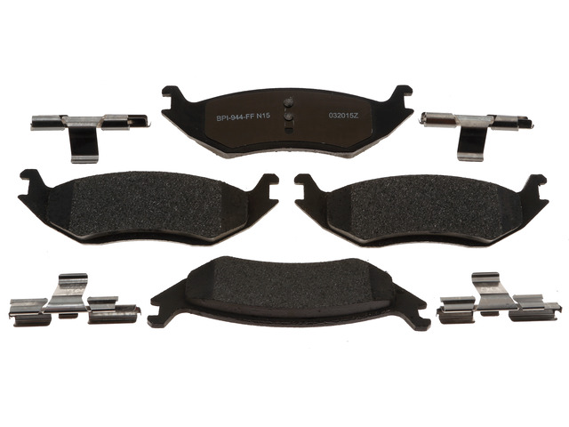 Juego Pastillas De Freno Traseras Ram 1500 2013/2018 – Metalicas