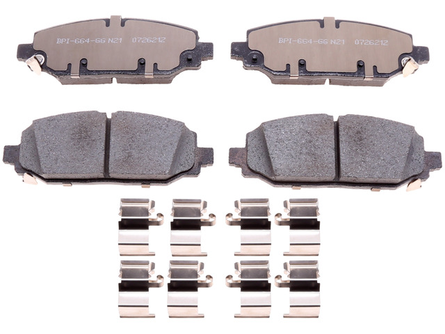 Juego Pastillas De Freno Traseras Jeep Wrangler Rubicon/ Unlimited Rubicon/ Unlimited Sahara 2018/2020 – Ceramicas