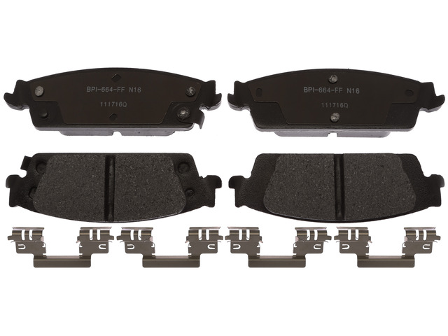 Juego Pastillas De Freno Traseras Chevrolet Silverado 1500 2014/2018 – Ceramicas
