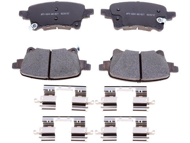 Juego Pastillas De Freno Traseras Jeep Wrangler 2021/2024 Gladiator 2021/2024 – Ceramicas