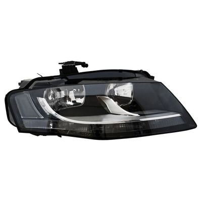 Optico Derecho Audi A4 2007/2011 Halogeno Biparabola Para Regulacion Electrica – Incluye Motor -Usa Dos Ampolletas H7