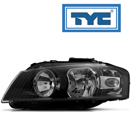 Optico Izquierdo Audi A3 2003/2008 Biparabola Con Regulacion Electrica – Incluye Motor