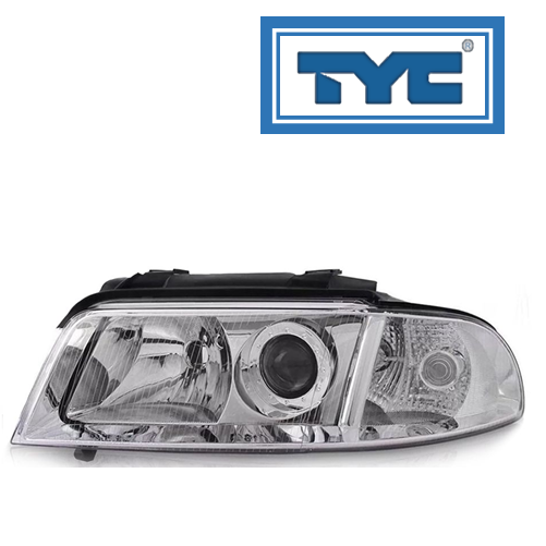 Optico Izquierdo Audi A4 1999/2000 Halogeno Para Regulacion Electrica O Manual – No Incluye Motor – Usa Dos Ampolletas H7