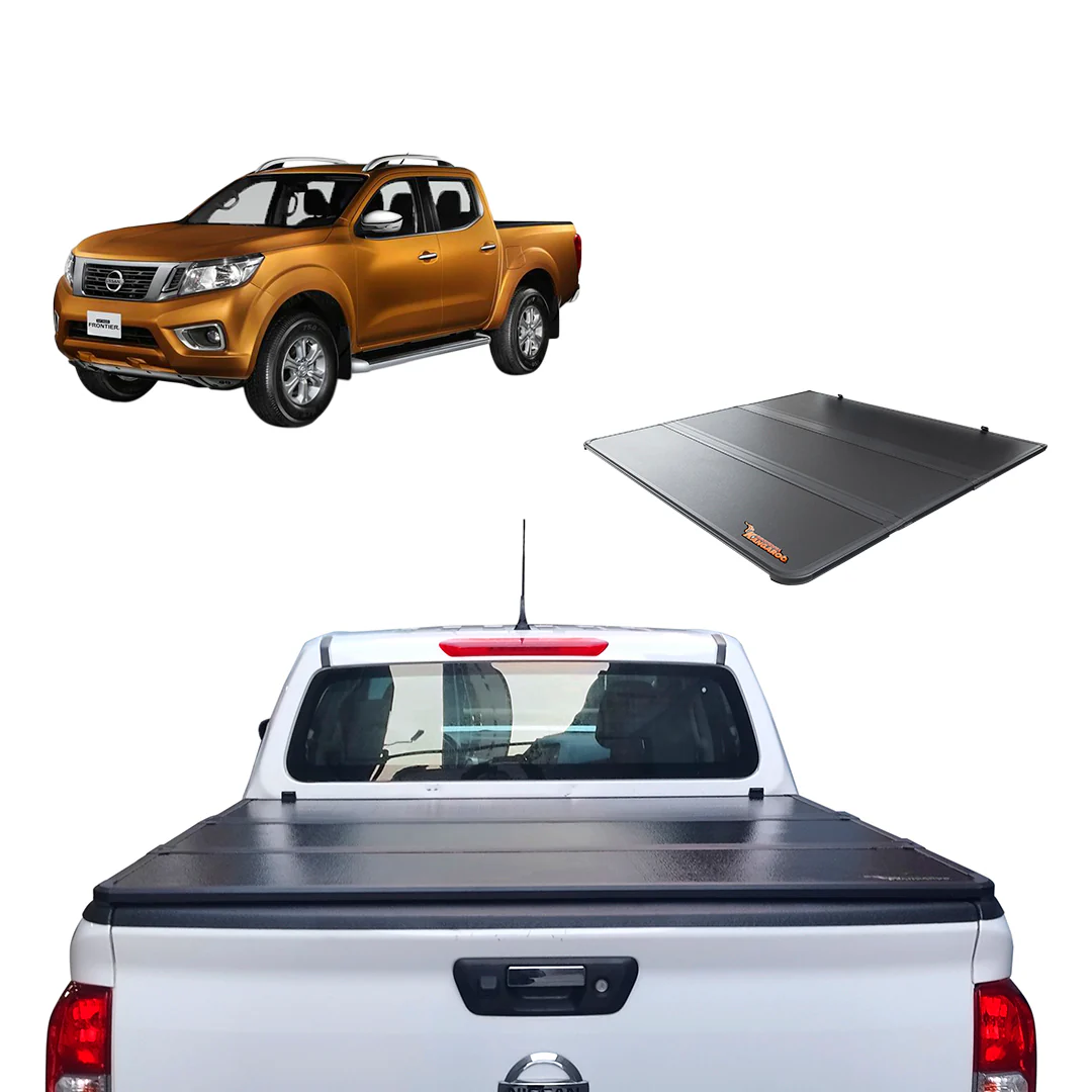 Capota Rigida Trifold Nissan Np300 2016/2020 En Adelante Renault Alaskan 2018/2020 – Incluye 2 Luces Led Interiores