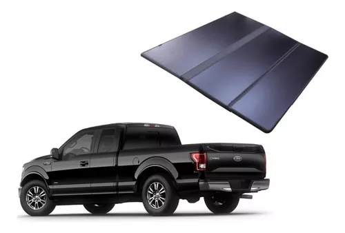 Capota Rigida Trifold Ford F150 Doble Cabina 2015/2023 5.5 Pies – Incluye 2 Luces Led Interiores