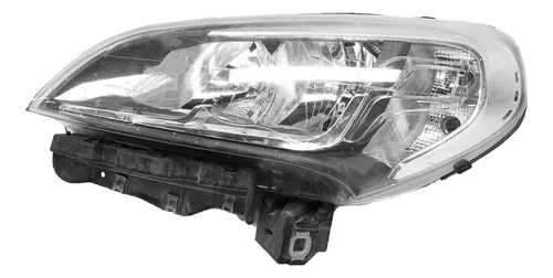 Optico Izquierdo Fiat Doblo 2015/2018 Ram 1000 2019/2024 – Fondo Cromado – Regulacion Electrica – Incluye Motor