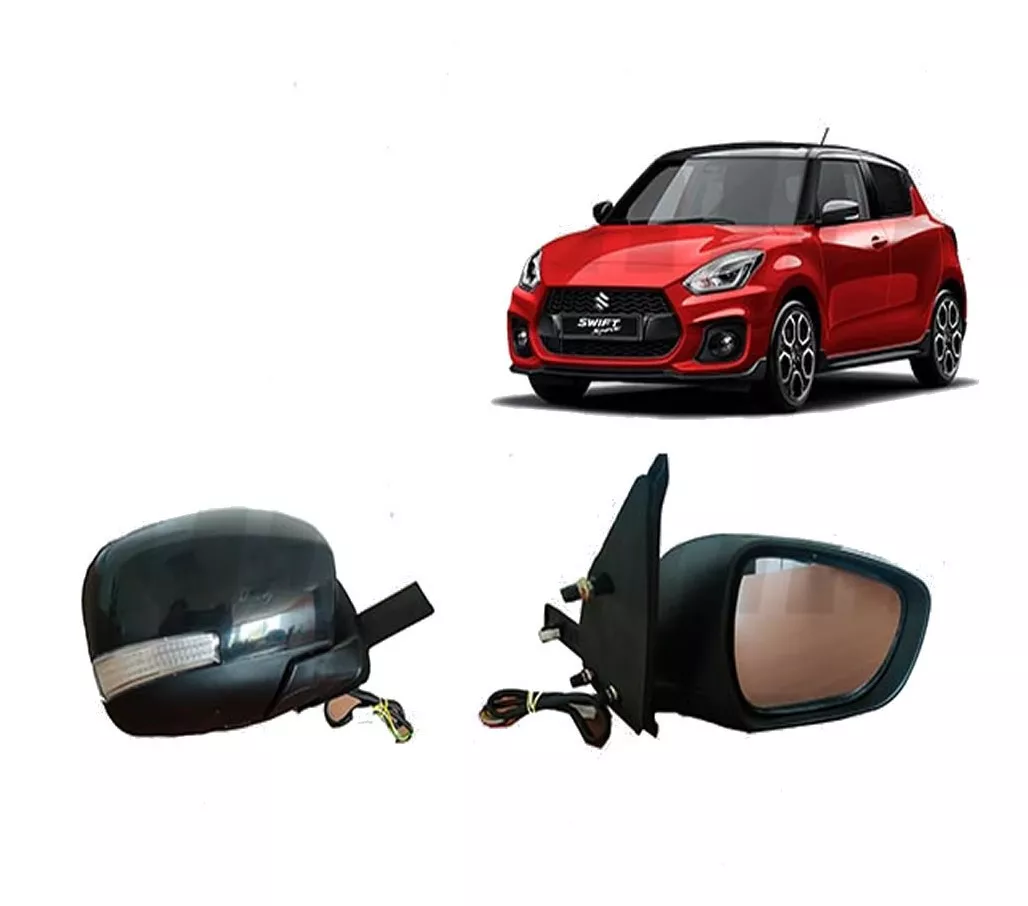 Espejo Izquierdo Eléctrico para Suzuki Swift 2018/2024 – con Señalizador
