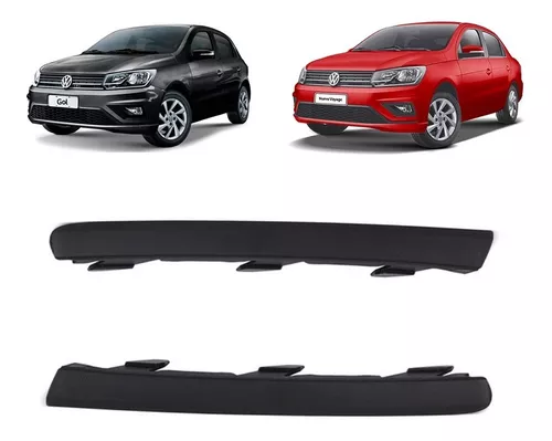 Moldura Rejilla Parachoques Derecha Volkswagen Gol G8 Voyage 2018/2021