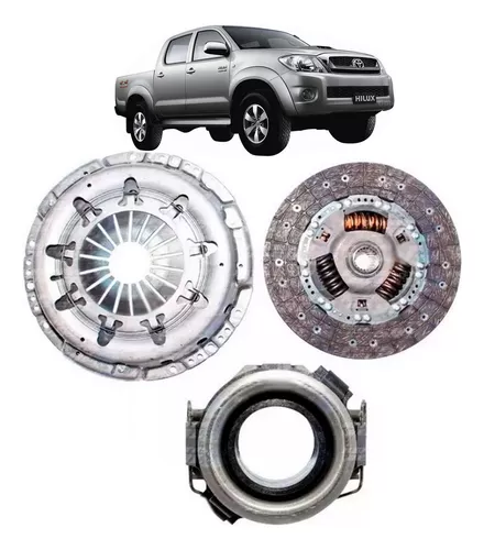 Kit De Embrague 3 Piezas Toyota Hilux Vigo 2.5D Y 3.0D 2005/2011 260 Mm