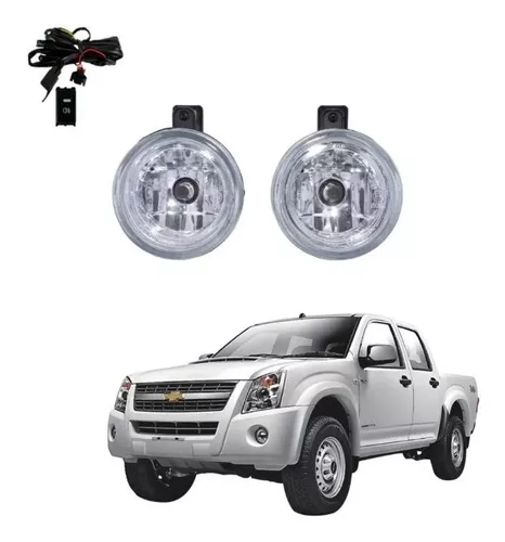 Set 2 Neblineros Chevrolet Dmax 2009/2014 Sin Cable Y Sin Botonera