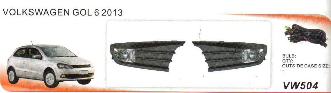 Kit Neblineros Volkswagen Gol G6 2013/2016