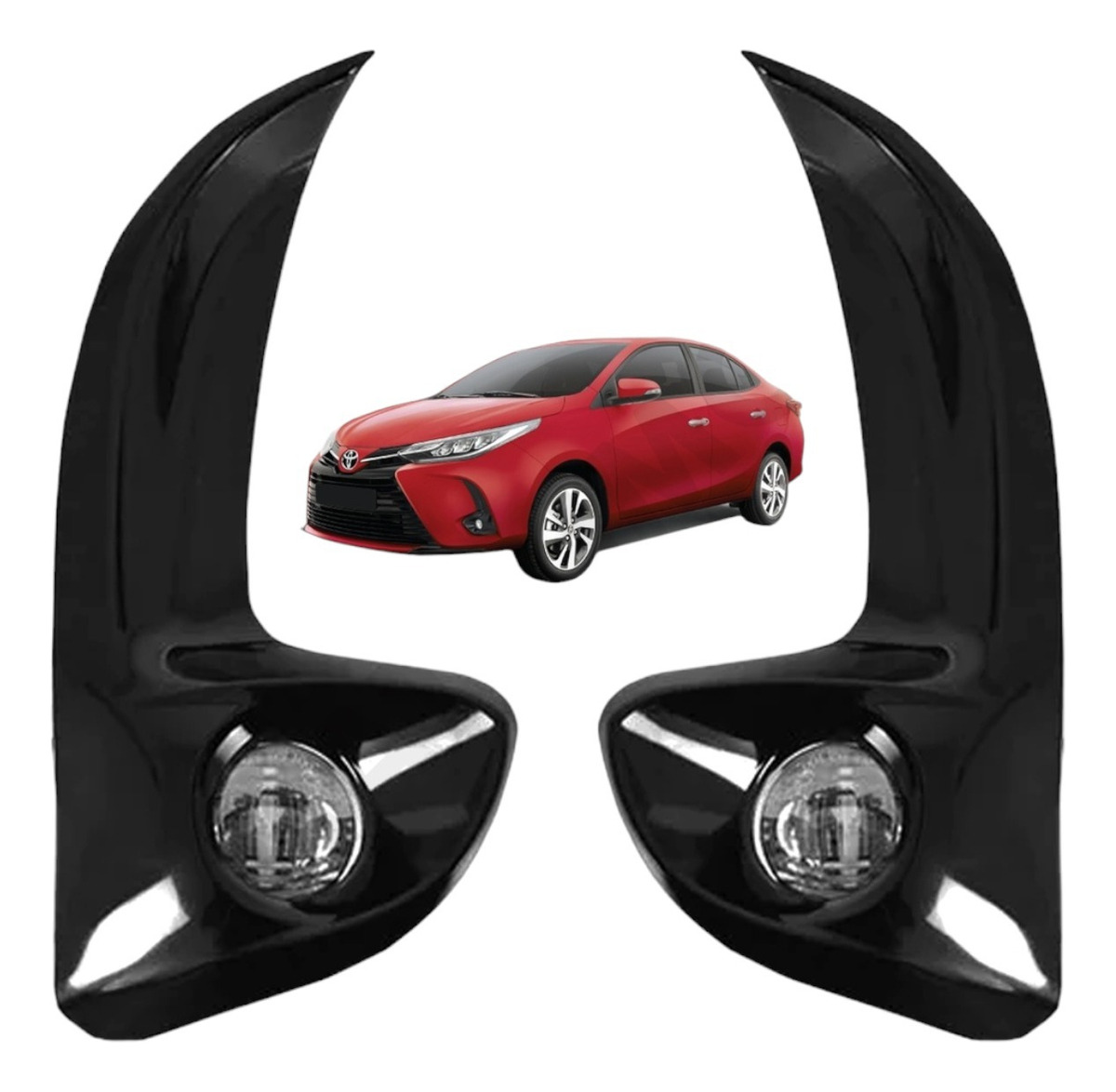 Kit Neblineros Toyota Yaris 2021 En Adelante – Led