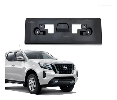 Placa Porta Patente Parachoques Delantero Nissan New Navara 2021 En Adelante