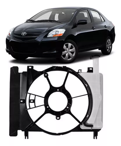 Porta Electroventilador Toyota Yaris 2006/2013 Sedan