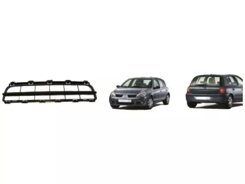 Rejilla Parachoques Central Renault Clio 2006/2011