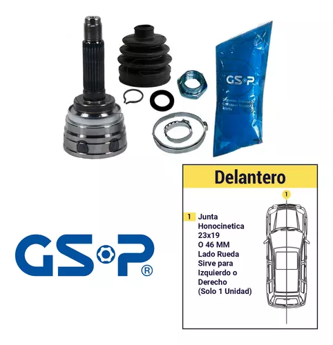 Junta Homocinetica Lado Rueda Chevrolet Spark 800 Lt 2006/2015 – 23X19 O 46 Mm