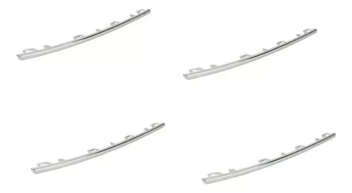 Set Molduras Cromadas Delanteras Volwagen Amarok 2017/2023 (10 Piezas)